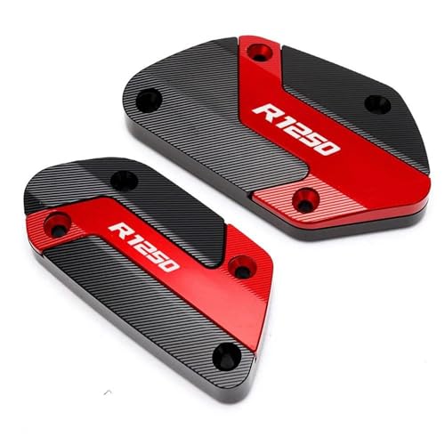Depósito líquido freno delantero R1250GS tapa de aluminio roja para accesorios de moto
