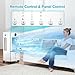 Windowless Portable Air Conditioner, 12H Timer & 2-Gal Tank, 3-IN-1 Portable AC Unit with Remote, 75°Oscillation, 3 Modes & 3 Speeds, Ultra-Quiet 24