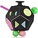 VCOSTORE 12 Sided Fidget Cube, Dodecagon Fidget Toy for Children and Adults, Stress and Anxiety Relief Depression Anti for All Ages with ADHD ADD OCD Autism (Black)