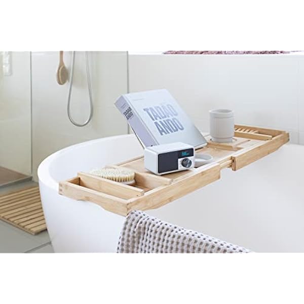 Kathrein DAB 1mini - Radio DAB /FM con display OLED per uso fisso e portatile, con Bluetooth, 1, DAB 1MINISILBER