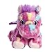 Aurora® Vibrant Bright Fancies™ Tutti Frutti Pegasus™ Stuffed Animal - Eye-Catching Fun - Delightful Cuddles - Purple 7.5 Inches