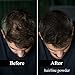 LEON MIGUEL Hairline Powder – Unisex Hair Repair Make Up – Hair Shadow Make Up - Instantly Covers and Conceals Receding Hairlines, Thinning Hair etc. – Waterproof | 4g (Auburn)