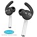 Produktbild AhaStyle Airpods Silikon Ohrpolster mit Ohrbügel - Airpods Aufsatz 2 Paar Airpods Earplugs Anti-Rutsch mit Silikon Aufbewahrungshaken Tasche für AirPods 2 & 1 und EarPods