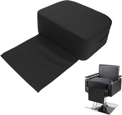 Cojín de Asiento Elevador de Salón para Niños, Asiento Elevador de Peluquería, Equipo de Spa de Peluquero Suave Impermeable de Cuero PU para Corte de Cabello