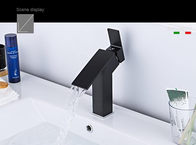 Robinet de lavabo mélangeur pour remplacer un vieux robinet - 4