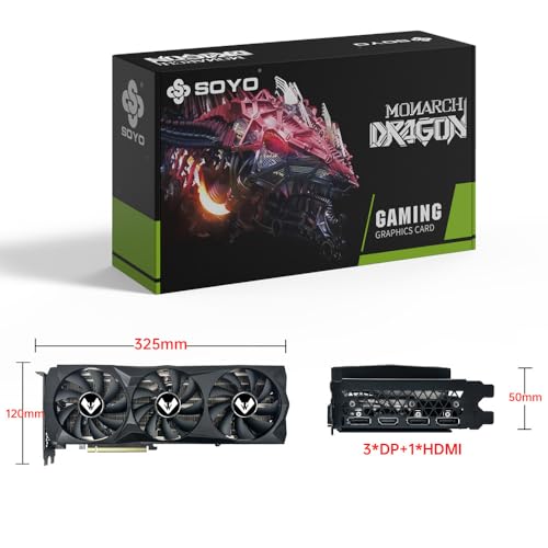 Placa de Vídeo RTX 2060 Super SOYO 8GB GDDR6, 3 Ventoinhas
