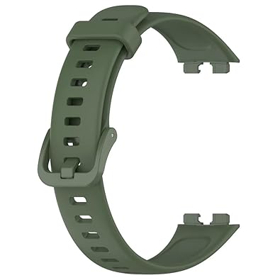Connexa Silicone Replacement Strap Compatible with Huawei Band 8/9 / 10 – Soft, Adjustable Sport Band with Secure Buckle (Smart Watch NOT Included)