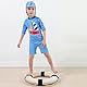 Tyidalin Jungen Badeanzug Einteiler Baby Schwimmanzug UV-Schutz Kinder Badebekleidung Bademode mit Sonnenhut, Hellblau, 92-98 (Etikette 4)