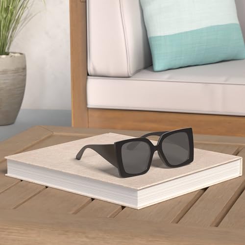 SOJOS Retro Square Polarized Womens Sunglasses Trendy Oversized Large Women's Big Shades SJ22242