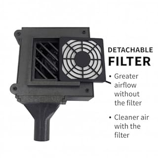 CPAP Hose Dryer with Timer & Air Filter for Universal 22mm Tubes, Fast Drying Blower Fan for Resmed Airsense, Easy to Use Electric CPAP Tube Cleaner, CPAP/BIPAP Cleaning Supplies Kit