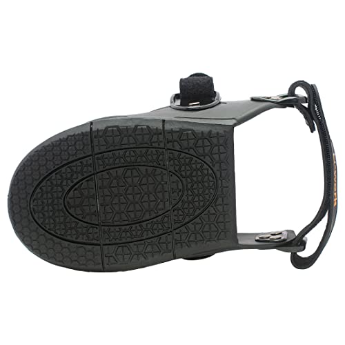 VIDAYA Safety Overshoes Steel Toe Caps, Titanium Aluminum Alloy Toe Shoe Covers, Steel Toe Covers, Double Straps Slip Resistant Alloy Toe Overshoe, Visitor Safety Overshoe, S, Blue