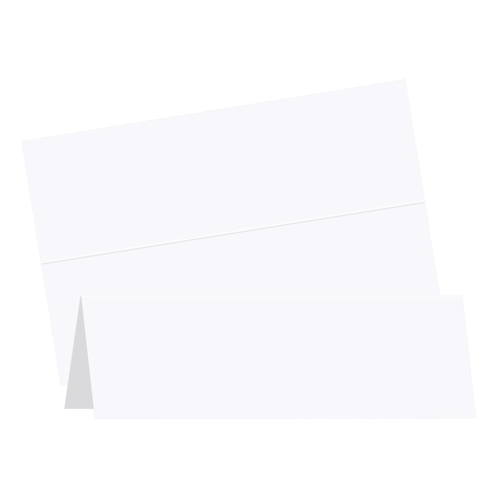 Blank Tent Cards Printable 3.5" x 11" 100 Sheets