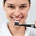 Sonic-FX Solo Electric Toothbrush - 3 Brushing Modes - with Intelligent Auto-Timer, Includes 2 Tooth Brush Heads, and 1 Interdental Head, Rechargeable, Electronic Charging/Storage Base (Black)