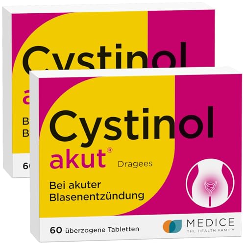 Cystinol akut Sparset 2x 60 Dragees - bei Blasenentzündung &