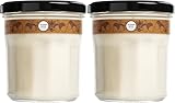 Mrs. Meyer's Soy Aromatherapy Candle, 35 Hour Burn Time, Made with Soy Wax and Essential Oils, Limited Edition Acorn Spice, 7.2 oz - Pack of 2