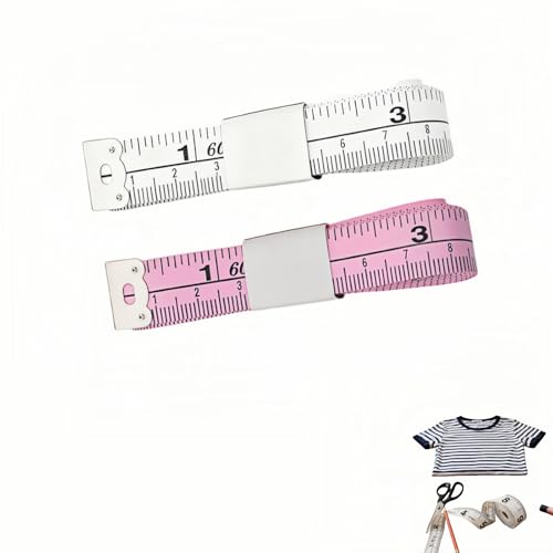 Professional Dual Scale Measuring Tape Set, 60 Inch/150 CM,2-Pack 60"