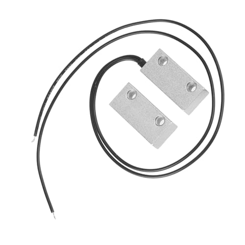 2 PCS Um par Normalmente Fechado Janela Magnética Interruptor de Alarme de Segurança da Porta Caixa