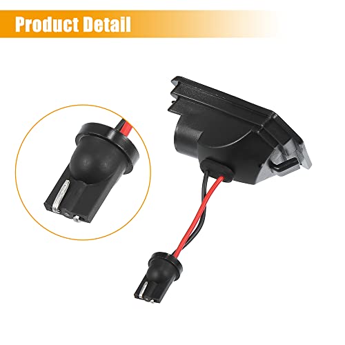 Par de lámparas LED para espejo lateral X AUTOHAUX miniatura 7