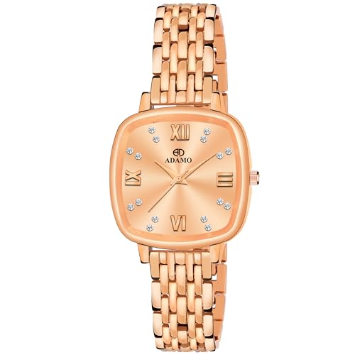 ADAMO Designer Square Shaped Dial Women's & Girl's Watch BG-879