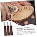 Veemoon 3Pcs Rotary Tool Sanding Drums with Grit Sandpaper Sleeves for Easy Polishing and Grinding for Projects for Repairs