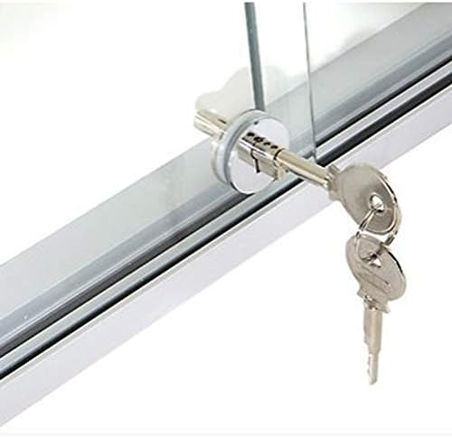 Glass Door Lock. Sliding Door Lock. Round Glass Lock. Movable Door Lock Jewelry Cabinet Lock Glass Lock