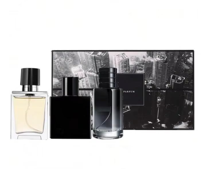 Miniatura 5 de Set de 4 piezas de perfume de regalo para hombres, Eau De Parfum para hombres, set de perfume de fragancia fresca de larga duración, artículo de