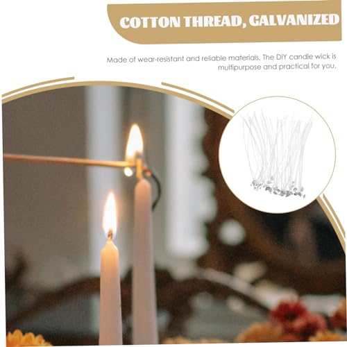 50 pzas Mechas de Algodón para Velas DIY miniatura 3