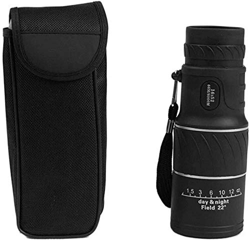 Binocolo ad alta potenza telescopio monoculare 16X52 cannocchiale prisma con bussola clip telefono treppiede campeggio esterno