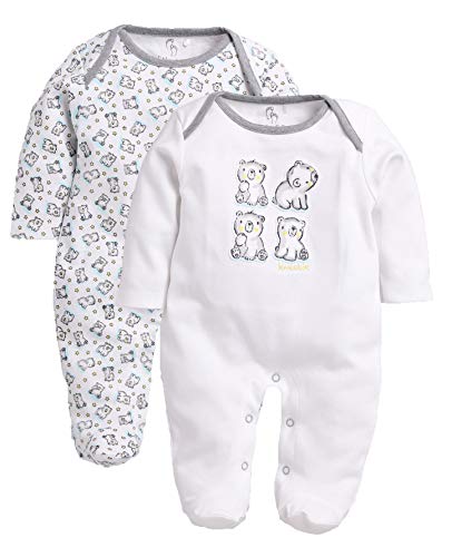 BABY GO 100% Cotton Full Sleeve Regular Fit Regular Romper For Baby Boys