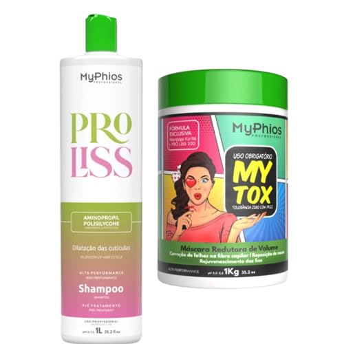 Kit Progressiva ProLiss 1L + Botox MYTOX 1KG - MyPhios