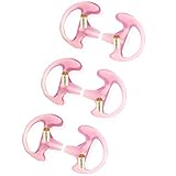 Radio Ear Mold Ear Bud Pink Small, Lsgoodcare Earmold Earbuds Replacement Left Right Ear for 2 Way R