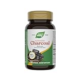 Nature's Way Activated Charcoal, Binds Unwanted Materials and Gas in the Digestive Tract*, 560 mg per 2-Capsule Serving, 100 Capsules (Packaging May Vary)