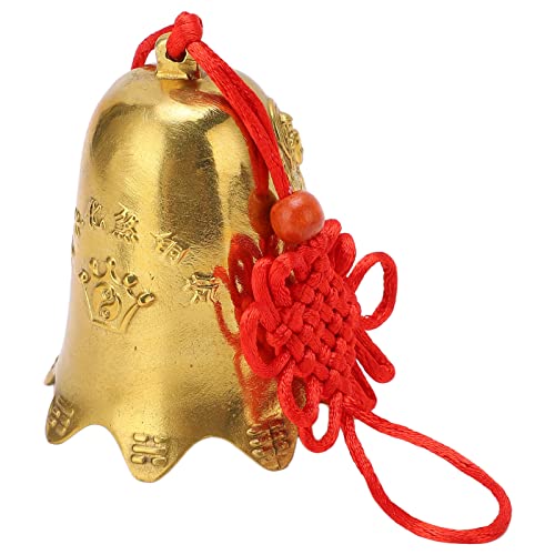 Cloche Feng Shui en cuivre vintage pour décorer votre voiture ou entrée de maison