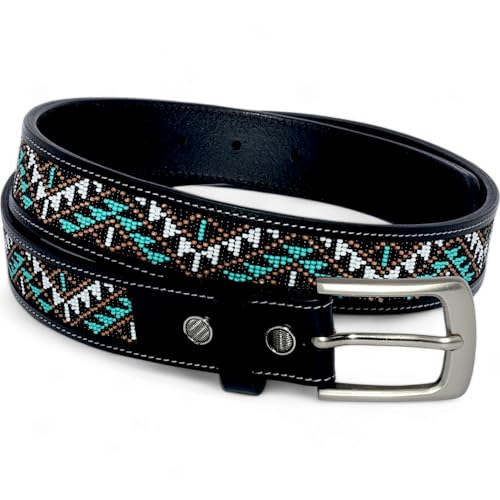 Maasai bead belt-Leather belt-Handmade African bead belt-Leather beaded belt.4