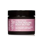 Ora's Amazing Herbal Ultra Healing Body Butter, Intensive Moisturizer For Dry Skin, Hand Cream with Organic Shea Butter, Marjoram & Bergamot Essential Oil, Herbal Skincare, Citrus Grove Scent, 2 oz