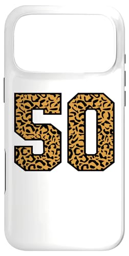 50 数字 ヒョウ 50 チーム スポーツ 代表チームのマッチング スマホケース iPhone 17 Pro Max 用