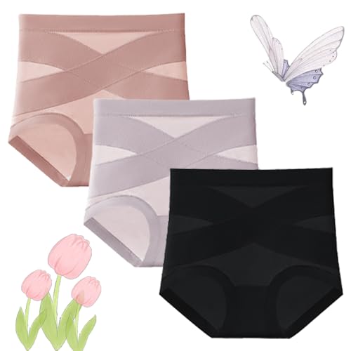 Culotte de contrôle du ventre anti-fuite incontinence et règles taille haute pour femme