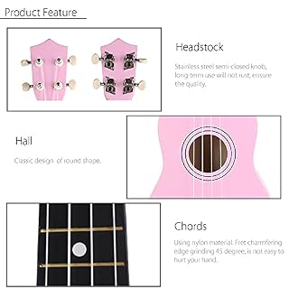 ukulélé Voyage 21 Pouces Ukulele Instrument De Musique 4 Strings Hawaiian Mini avec Sac Strings Tuner - Les Beatles, Paul McCartney, John Lennon, RIngo Starr, George Harrison ukulélé Voyage 21 Pouces Ukulele Instrument De Musique 4 Strings Hawaiian Mini avec Sac Strings Tuner – Image 7