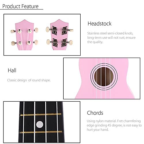 ukulélé Voyage 21 Pouces Ukulele Instrument De Musique 4 Strings Hawaiian Mini avec Sac Strings Tuner - Les Beatles, Paul McCartney, John Lennon, RIngo Starr, George Harrison ukulélé Voyage 21 Pouces Ukulele Instrument De Musique 4 Strings Hawaiian Mini avec Sac Strings Tuner – Image 8
