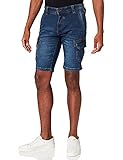 Medium Waist Hose Timezone Herren Slim StanleyTZ Jeans-Shorts, Light Aged Wash 2, 33W Regular