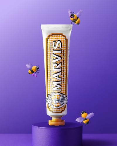 Marvis Orange Blossom Bloom Zahnpasta, Orangenaroma, 75 ml – Ansicht 2