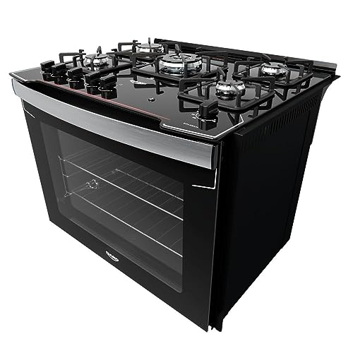 Fogão De Embutir Dako 5 Bocas Diplomata Preto – Bivolt