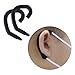 minkissy 20PCS Silicone Mask Ear Hooks Protective Mask Accessories Comfortable and Durable Ear Hangers for Relief Black Color for Extended Wear