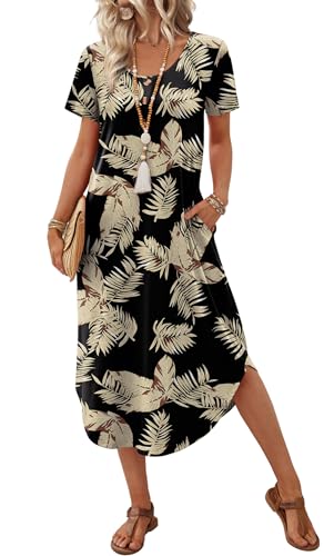 Summer Dresses for Women 2026 Long Maxi Flattering Dresses to Hide Tummy Maternity Dress Spring...