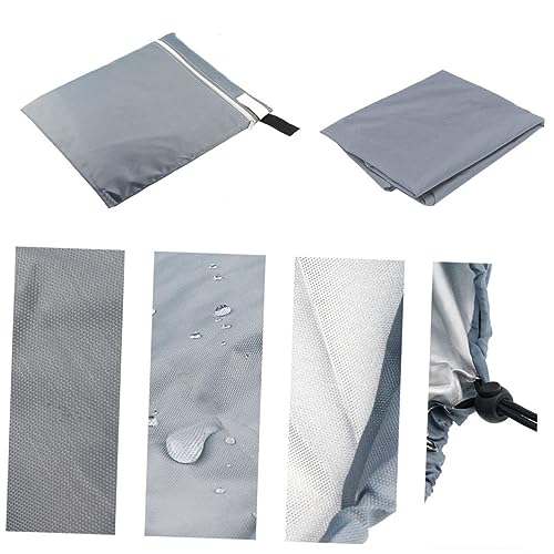 HANABASS Lawn Mower Cover Fit 210d Polyester Mower Hood Protective Canopy Weatherproof