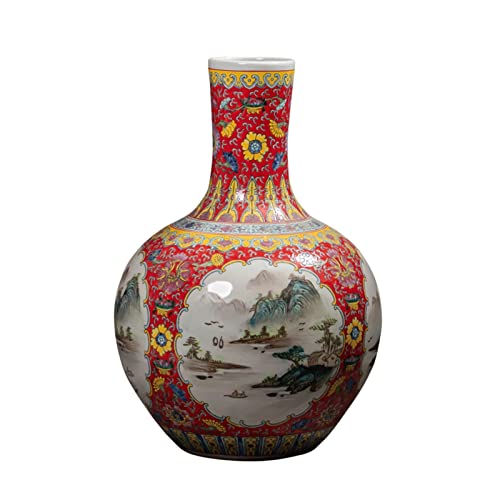 Vase en céramique émail peint cadeau idéal crémaillère et mariage