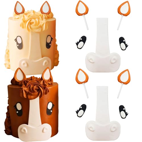 Pferde Kuchen Dekoration Cowboy Kuchen Dekoration Cowboy Mädchen Cakes Dekoration Pony Geburtstag Party Zubehör