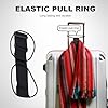 Multi Use Strong Adjustable Luggage Connector Straps, 2026 New Flexible and Adjustable Elastic Fastening Belt for Luggage Strap, Add a Bag Easy to Travel Suitcase (Black 2Pcs) #5
