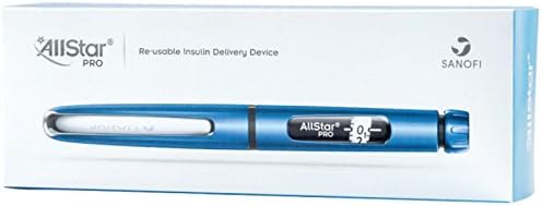 Allstar Pro Reusable Insulin Delivery Device Pen Blue SANOFI