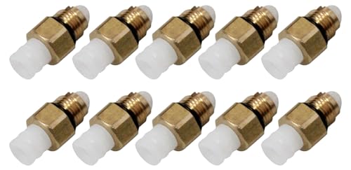 M10 Air Suspension Valve Repair Kit (10 Pack) - Brass Fittings for Mercedes-Benz W164 W166 W212 W221W215, Audi Q7, VW Touareg, Porsche Cayenne, Dodge Ram 1500